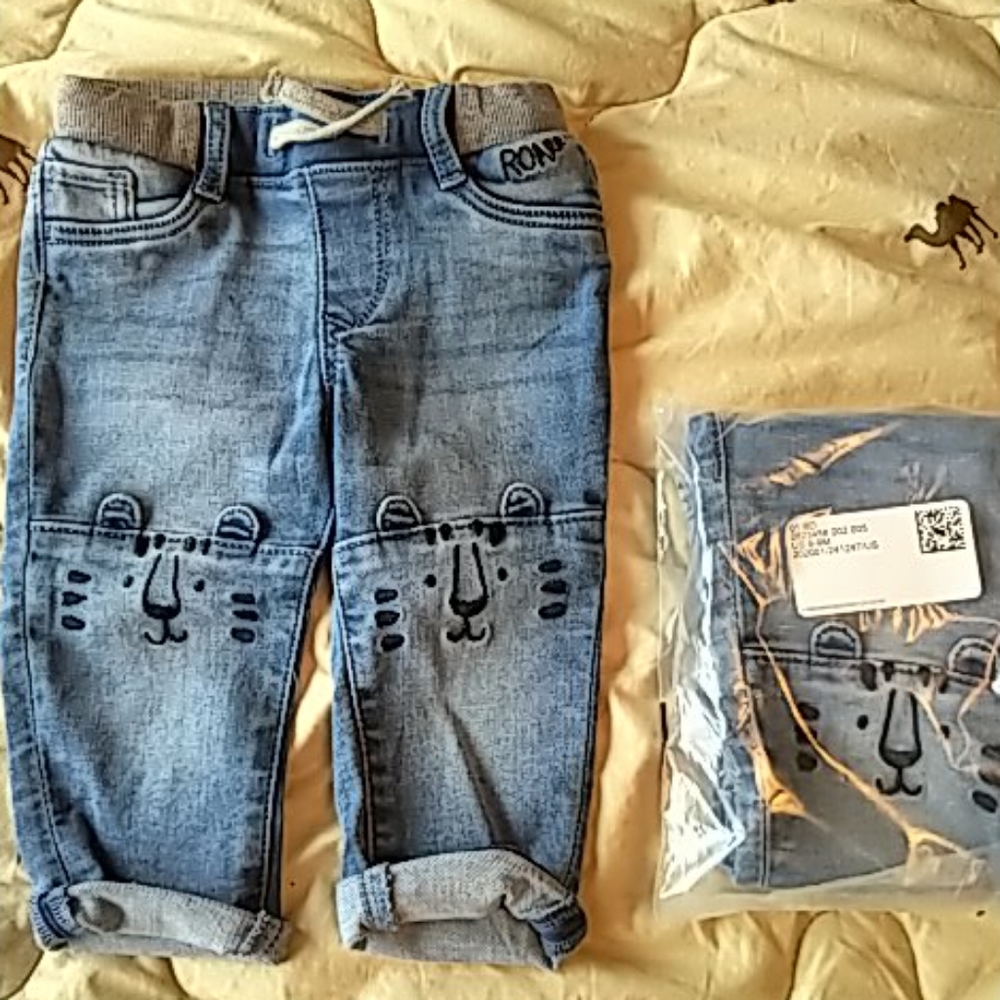 New Baby Skinny Jeans 6-9 months